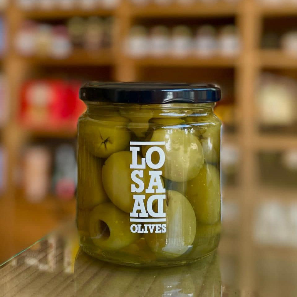 Aceitunas Gordal sin Hueso 345g Losada
