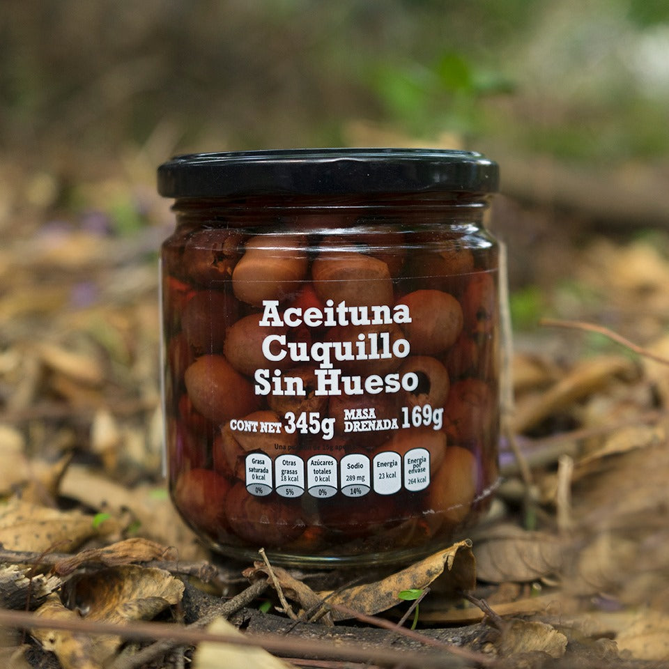 Aceituna Cuquillo sin Hueso Natural 345g Losada